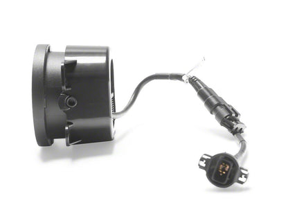 Raxiom Axial Series LED Angel Eye Fog Lights; Amber and White (07-18 Jeep Wrangler JK)