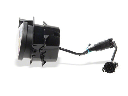 Raxiom Axial Series LED Angel Eye Fog Lights; Amber and White (18-25 Jeep Wrangler JL)