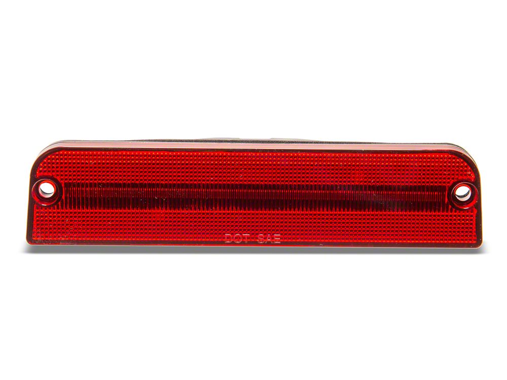 Raxiom LED Third Brake Light; Red (97-06 Jeep Wrangler TJ)