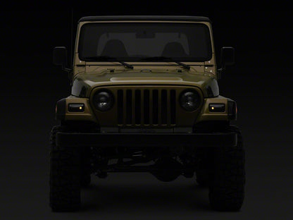 Raxiom Axial Series LED Sequential Cornering Lights; Smoked (97-06 Jeep Wrangler TJ)