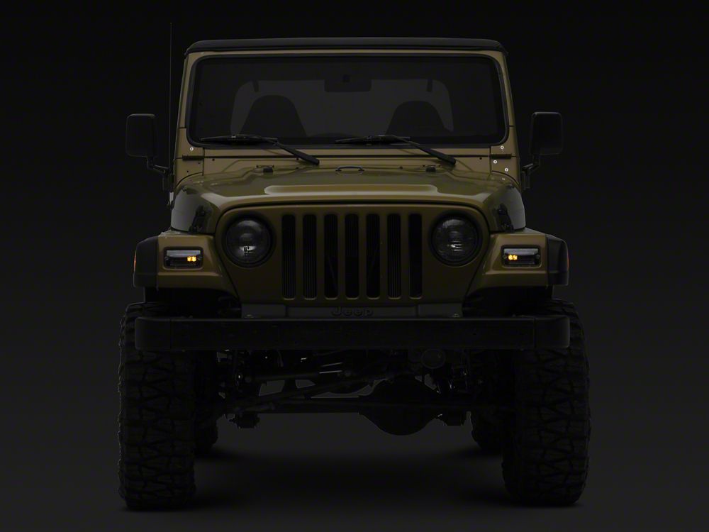 Raxiom Axial Series LED Sequential Cornering Lights; Clear (97-06 Jeep Wrangler TJ)