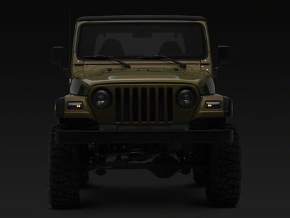 Raxiom Axial Series LED Sequential Cornering Lights; Clear (97-06 Jeep Wrangler TJ)
