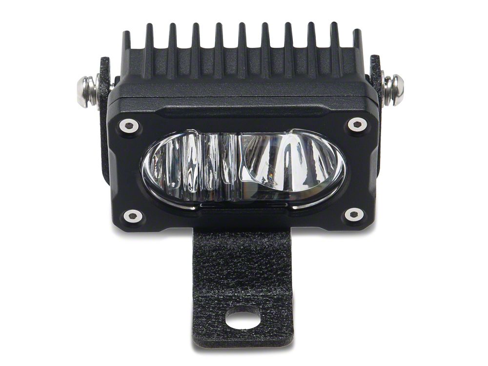 Raxiom Cowl Mounted LED Light Kit with Brackets; White LED; Clear Lens (18-25 Jeep Wrangler JL, Excluding Rubicon 392)
