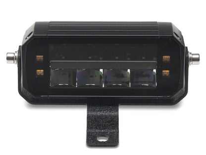 Raxiom Cowl Mounted LED Light Kit with Brackets; White LED; Clear Lens (18-25 Jeep Wrangler JL, Excluding Rubicon 392)