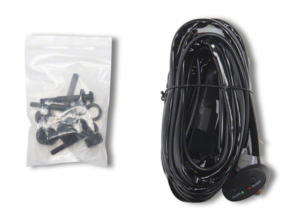 Raxiom Cowl Mounted LED Light Kit with Brackets; White LED; Clear Lens (20-25 Jeep Gladiator JT, Excluding Mojave)