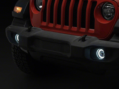 Raxiom LED Fog Lights with Amber Turn Signal (18-25 Jeep Wrangler JL)