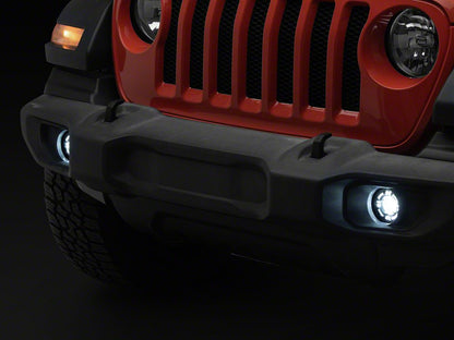 Raxiom V2 LED Fog Lights with Amber Turn Signal (18-25 Jeep Wrangler JL)