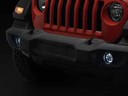 Raxiom V2 LED Fog Lights with Amber Turn Signal (18-25 Jeep Wrangler JL)