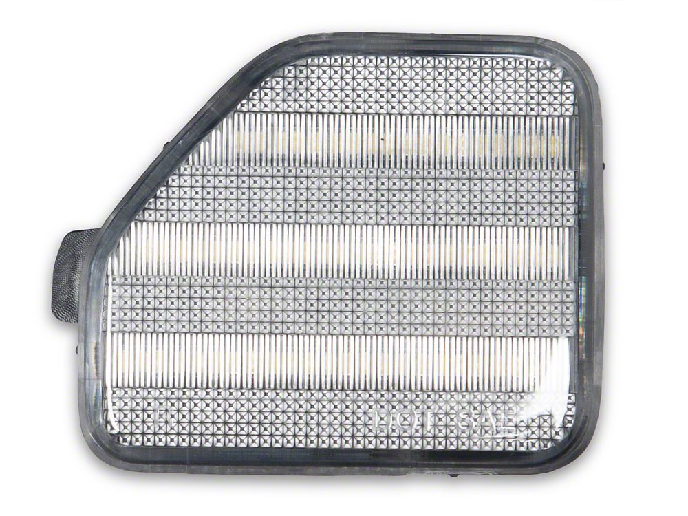 Raxiom Clear LED Rear Bumper Reflector Lights; White LED (18-26 Jeep Wrangler JL)