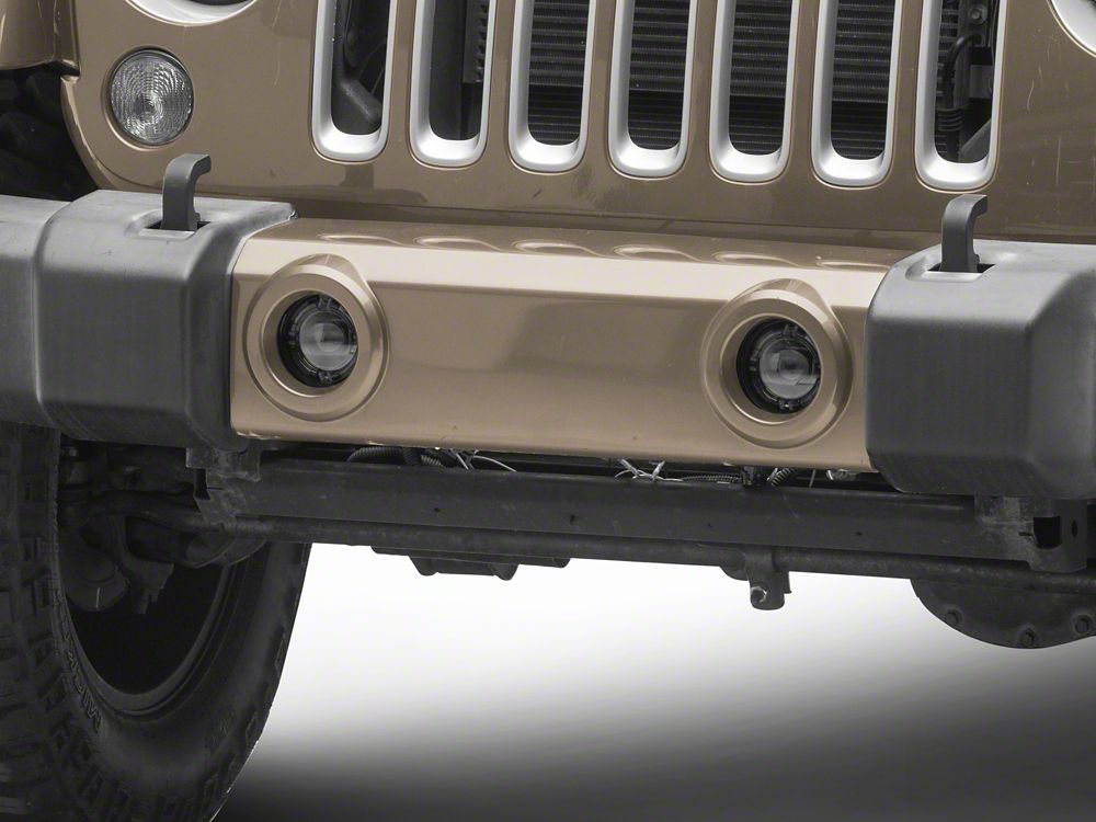 Raxiom V2 LED Fog Lights with Amber Turn Signals (07-18 Jeep Wrangler JK)