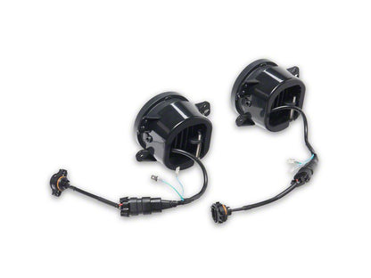 Raxiom V2 LED Fog Lights with Amber Turn Signals (07-18 Jeep Wrangler JK)