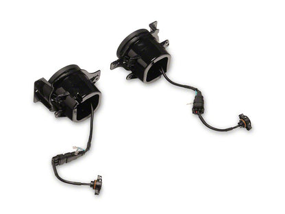 Raxiom V2 LED Switchback Fog Lights with Amber Turn Signal and Halo Rings (20-25 Jeep Gladiator JT)