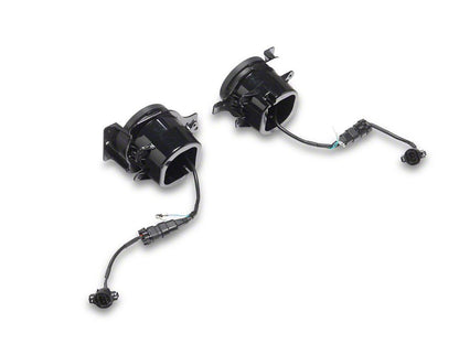 Raxiom V2 LED Switchback Fog Lights with Amber Turn Signal and Halo Ring (20-25 Jeep Gladiator JT)