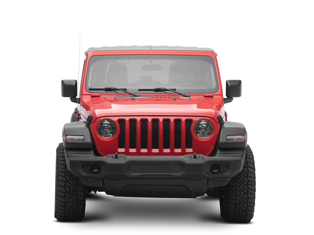 Raxiom V2 LED Switchback Fog Lights with Amber Turn Signal and Halo Ring (18-26 Jeep Wrangler JL)