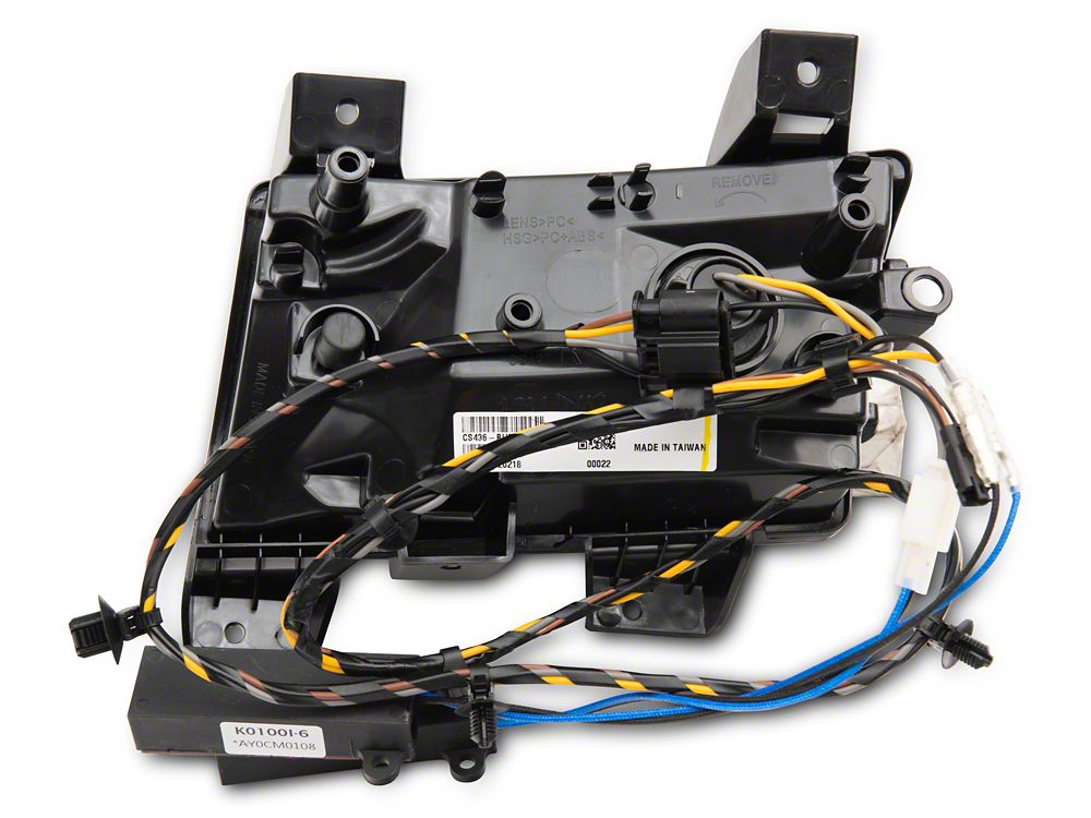 Raxiom Axial Series LED Fender Flare Marker Lights and Sequential LED Parking/Turn Signal Lights; Smoked (18-26 Jeep Wrangler JL Sport w/ Factory Halogen Lights)