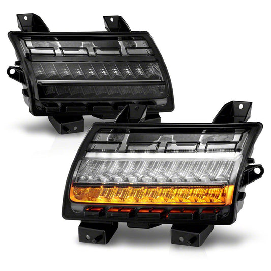 Raxiom Axial Series Sequential Turn Signal LED Side Marker Lights (20-25 Jeep Gladiator JT w/ Factory LED Light Package)