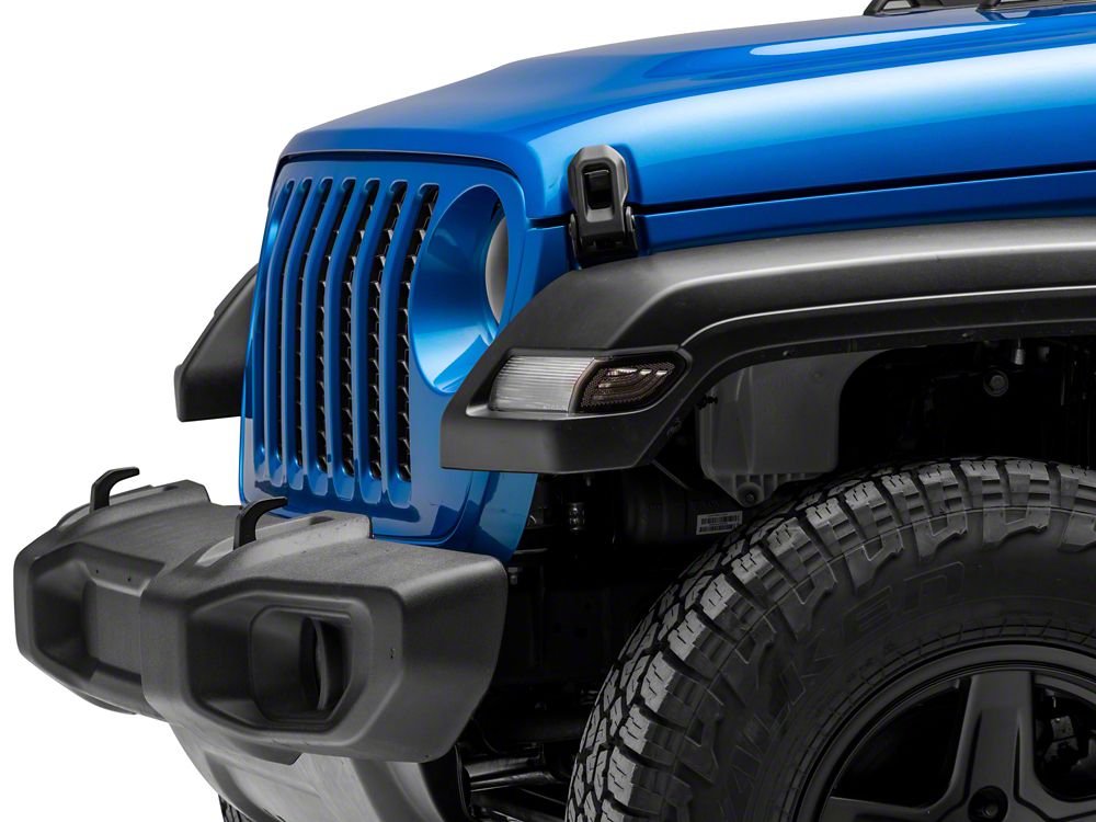 Raxiom Axial Series LED Side Marker Lights; Smoked (20-25 Jeep Gladiator JT)