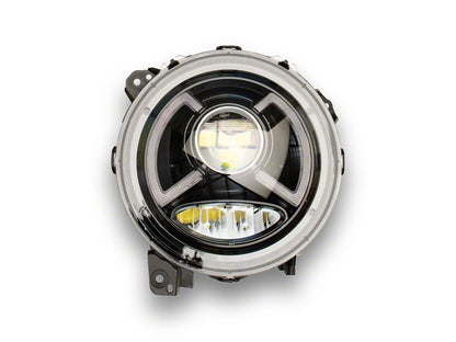 Raxiom LED Projector Headlights; Black Housing; Clear Lens (20-25 Jeep Gladiator JT)