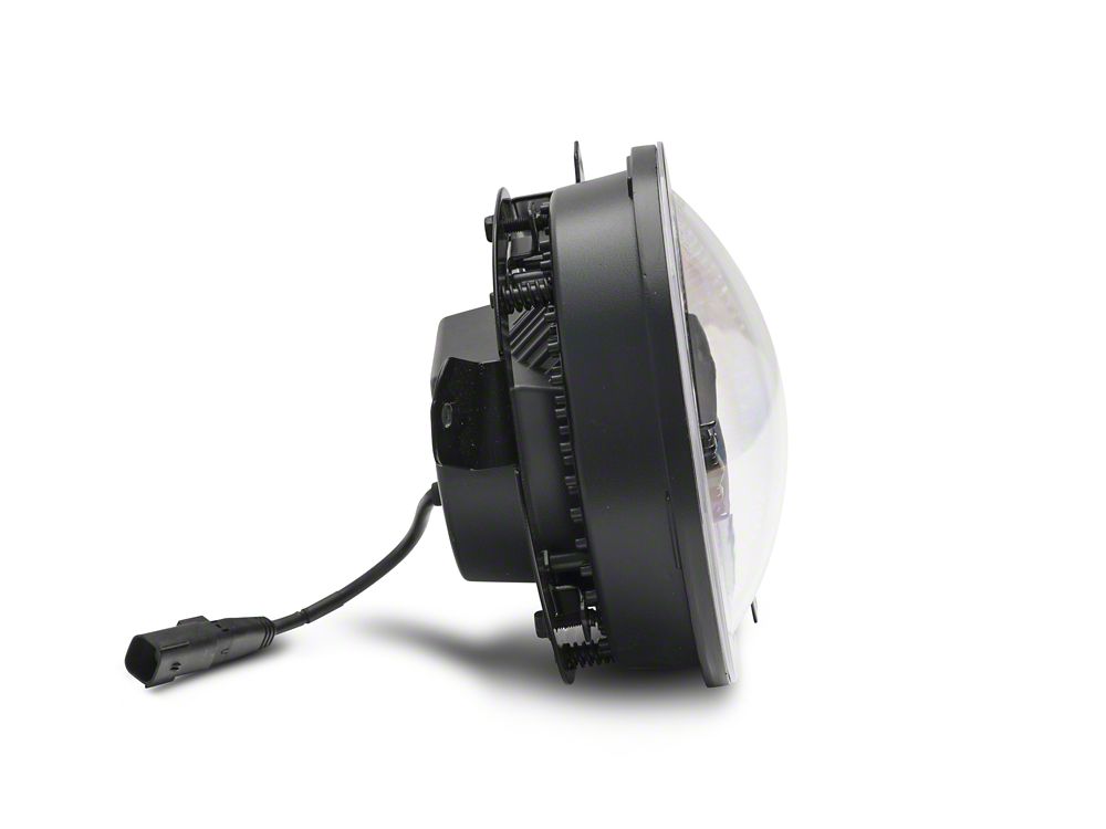 Raxiom Axial Series LED Headlights; Black Housing; Clear Lens (20-25 Jeep Gladiator JT)
