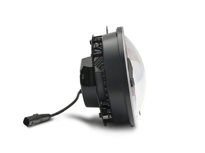 Raxiom Axial Series LED Headlights; Black Housing; Clear Lens (20-25 Jeep Gladiator JT)