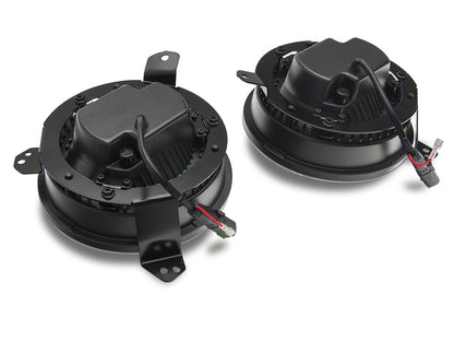 Raxiom Axial Series LED Headlights; Black Housing; Clear Lens (20-25 Jeep Gladiator JT)