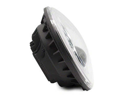 Raxiom Axial Series 7-Inch LED Daymaker Headlights; Chrome Housing; Clear Lens (20-25 Jeep Gladiator JT)