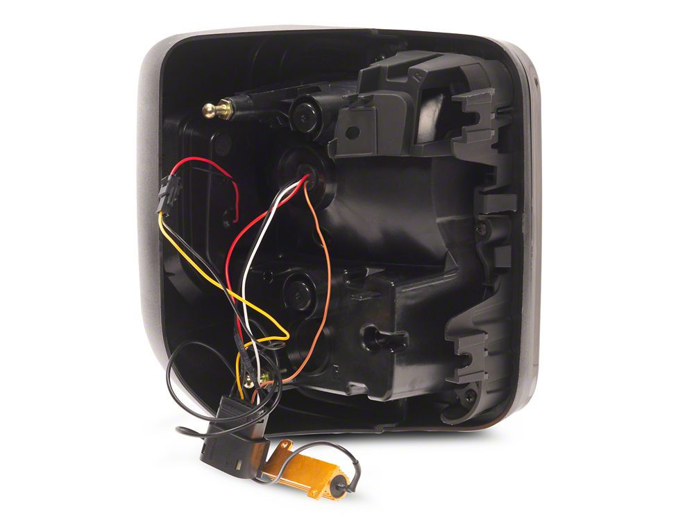 Raxiom Axial Series LED Tail Lights; Black Housing; Smoked Lens (20-25 Jeep Gladiator JT w/ Factory Halogen Tail Lights & w/o Blind Spot Detection))