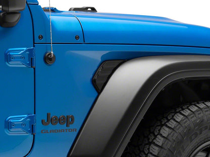 Raxiom Axial Series LED Fender Lights with Sequential Turn Signal Function (20-25 Jeep Gladiator JT)