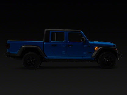 Raxiom Axial Series LED Fender Vent Sidemarker; Clear (20-25 Jeep Gladiator JT)