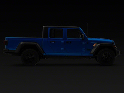 Raxiom Axial Series LED Fender Vent Sidemarker; Smoked (20-25 Jeep Gladiator JT)