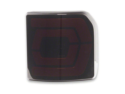 Raxiom Low Profile LED Tail Lights; Black Housing; Smoked Lens (20-25 Jeep Gladiator JT w/ Factory Halogen Tail Lights & w/o Blind Spot Detection))