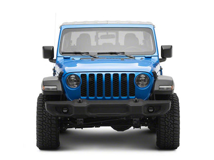 Raxiom Axial Series LED Angel Eye Fog Lights; Amber and White (20-25 Jeep Gladiator JT)