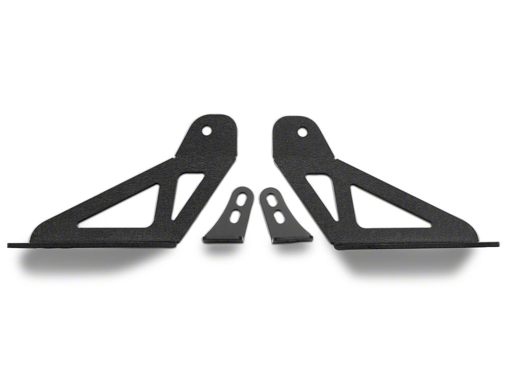 Raxiom Axial Series 30-Inch Single Row LED Light Bar with Hood Mounting Brackets (20-25 Jeep Gladiator JT)