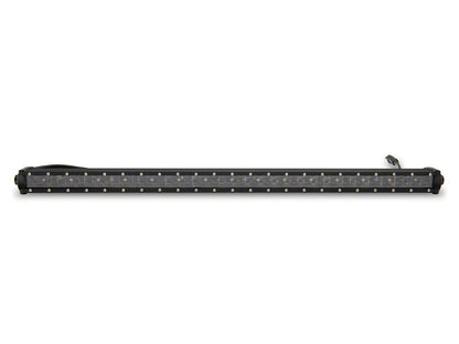 Raxiom Axial Series 30-Inch Single Row LED Light Bar with Hood Mounting Brackets (20-25 Jeep Gladiator JT)