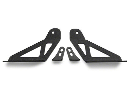 Raxiom Axial Series 30-Inch Single Row LED Light Bar with Hood Mounting Brackets (20-25 Jeep Gladiator JT)