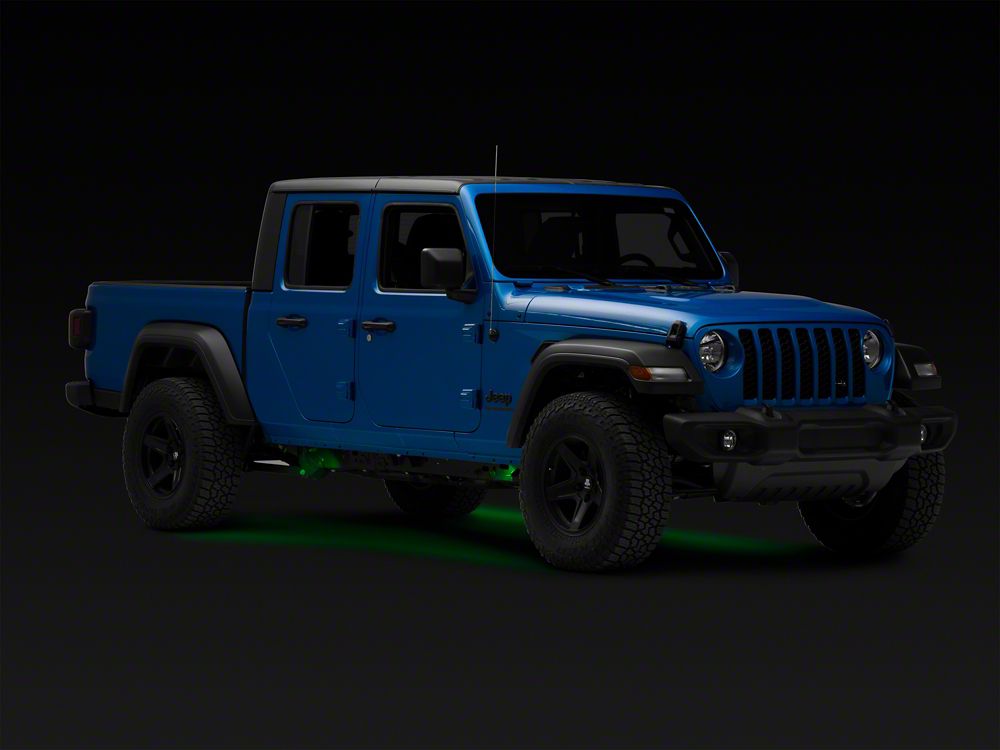 Raxiom Axial Series Multi-Color Underbody Rock Light Kit with Bluetooth Remote (Universal; Some Adaptation May Be Required)