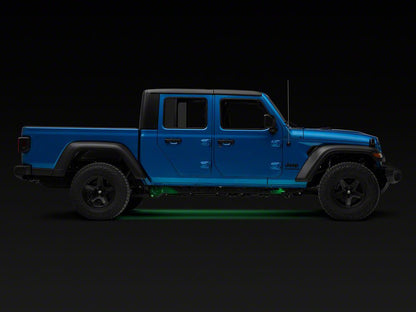 Raxiom Axial Series Multi-Color Underbody Rock Light Kit with Bluetooth Remote (Universal; Some Adaptation May Be Required)