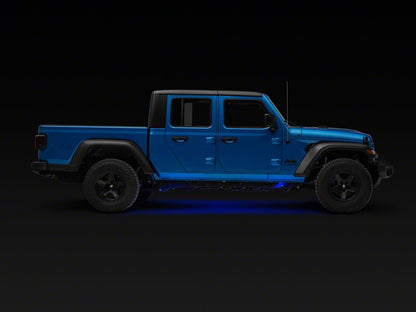 Raxiom Axial Series Multi-Color Underbody Rock Light Kit with Bluetooth Remote (Universal; Some Adaptation May Be Required)