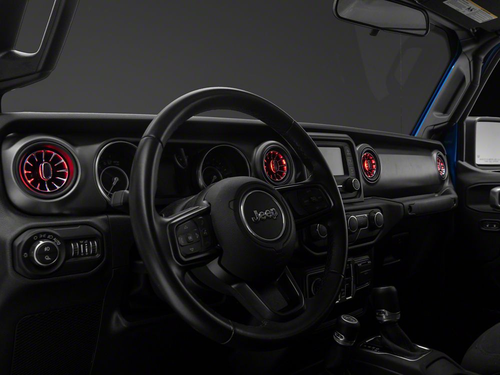 Raxiom LED Ambient Vent Lighting Kit (20-23 Jeep Gladiator JT)