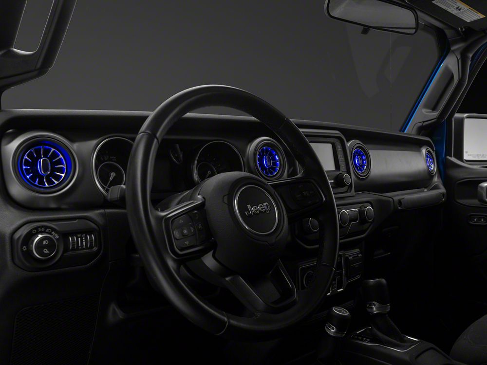 Raxiom LED Ambient Vent Lighting Kit (20-23 Jeep Gladiator JT)