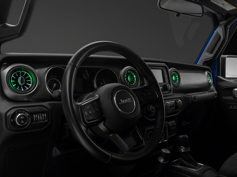 Raxiom LED Ambient Vent Lighting Kit (20-23 Jeep Gladiator JT)