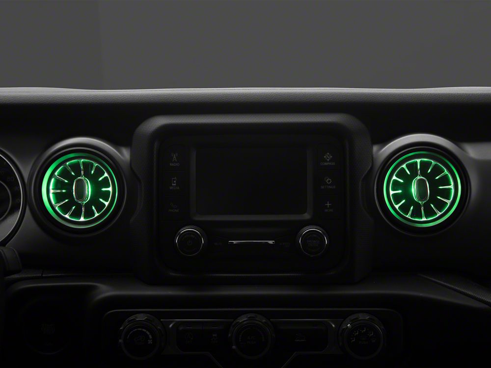 Raxiom LED Ambient Vent Lighting Kit (20-23 Jeep Gladiator JT)