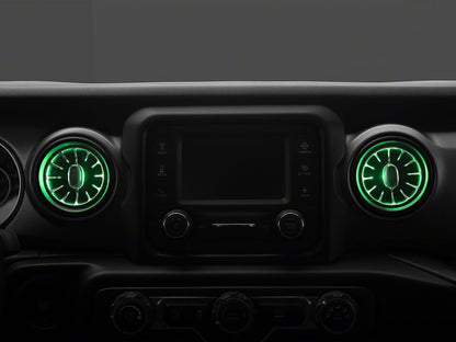 Raxiom LED Ambient Vent Lighting Kit (20-23 Jeep Gladiator JT)