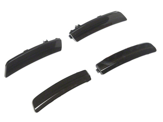 Raxiom LED Side Marker Lights; Smoked (21-26 Mustang Mach-E)