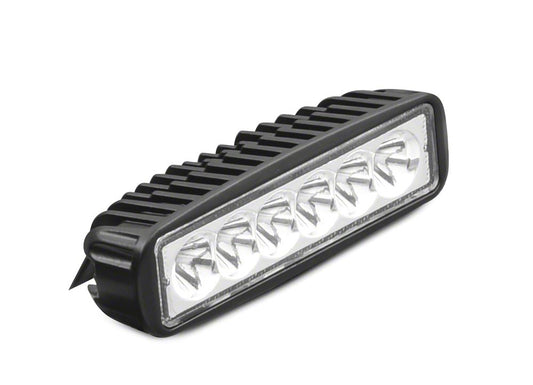 Raxiom 6-Inch Slim 6-LED Off-Road Light; Spot Beam (Universal; Some Adaptation May Be Required)