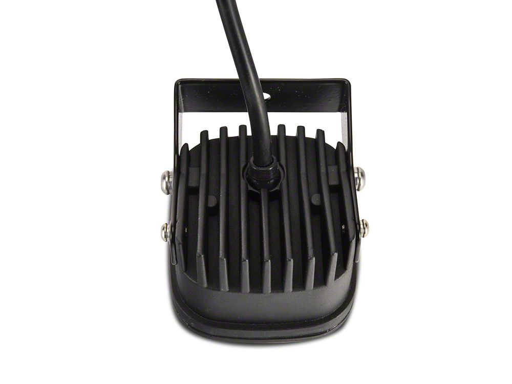 Raxiom 3-Inch Square High-Powered LED Light (Universal; Some Adaptation May Be Required)