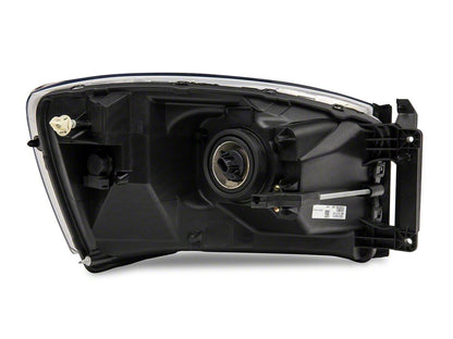 Raxiom Axial Series Euro Headlights; Black Housing; Clear Lens (06-08 RAM 1500)