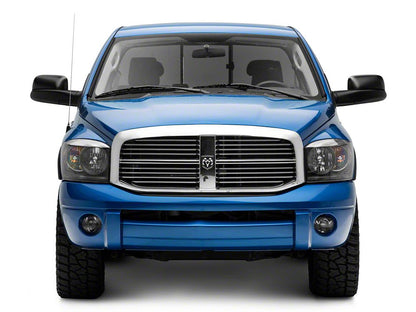 Raxiom Axial Series Euro Headlights; Black Housing; Clear Lens (06-08 RAM 1500)