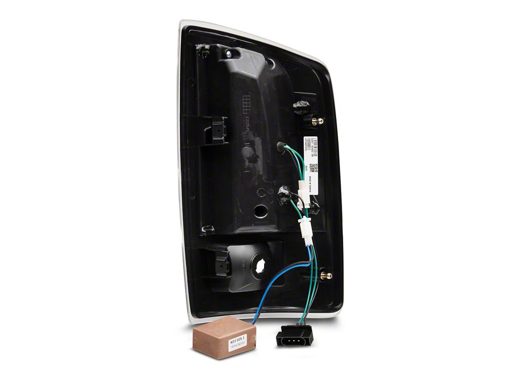 Raxiom LED Tail Lights; Black Housing; Clear Lens (07-08 RAM 1500)
