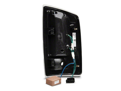 Raxiom LED Tail Lights; Black Housing; Clear Lens (07-08 RAM 1500)